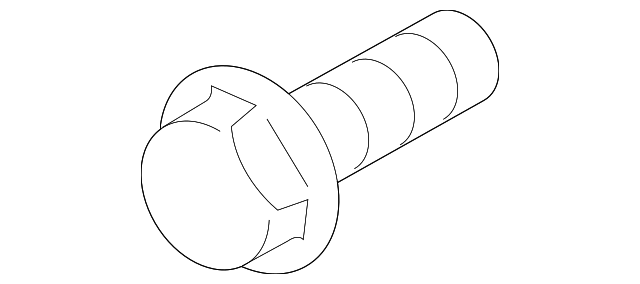 Starter Mount Bolt N-909-678-01 - View 2