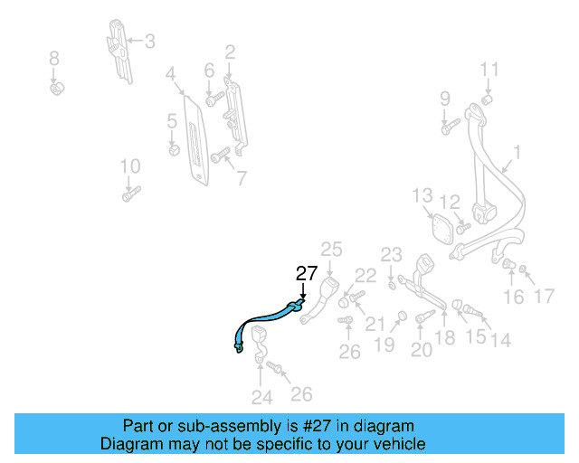 Buckle Bolt N-904-497-01 - View 10