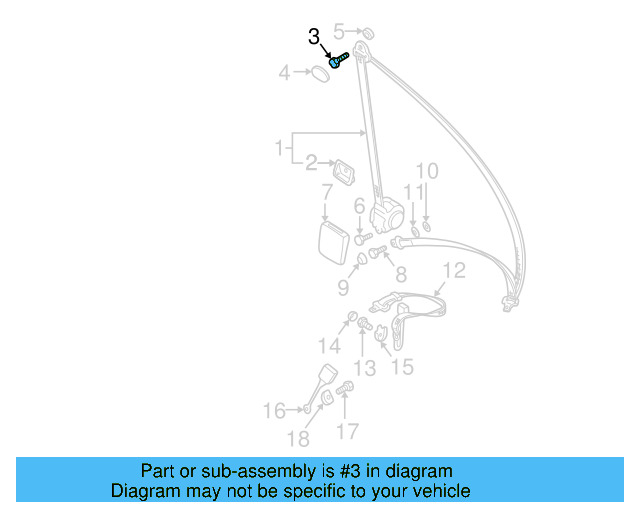 Buckle Cap 7H0-857-328 - View 3