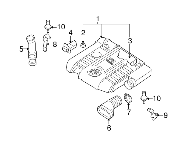 Retainer Plate 06F-133-344-C