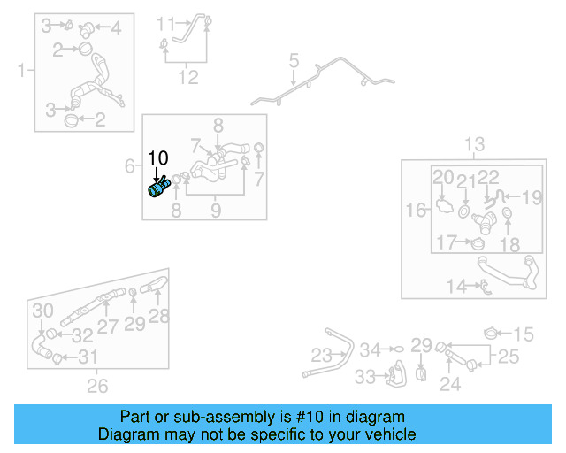 Upper Coupling 6Q0-122-291-E - View 23