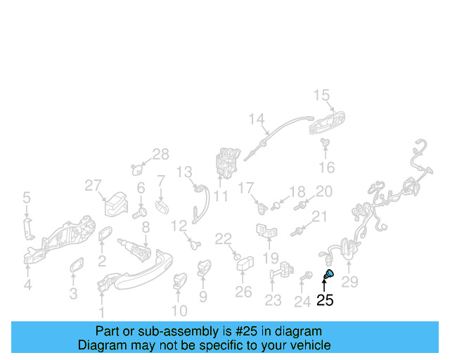 Door Check Bolt N-912-032-02 - View 37