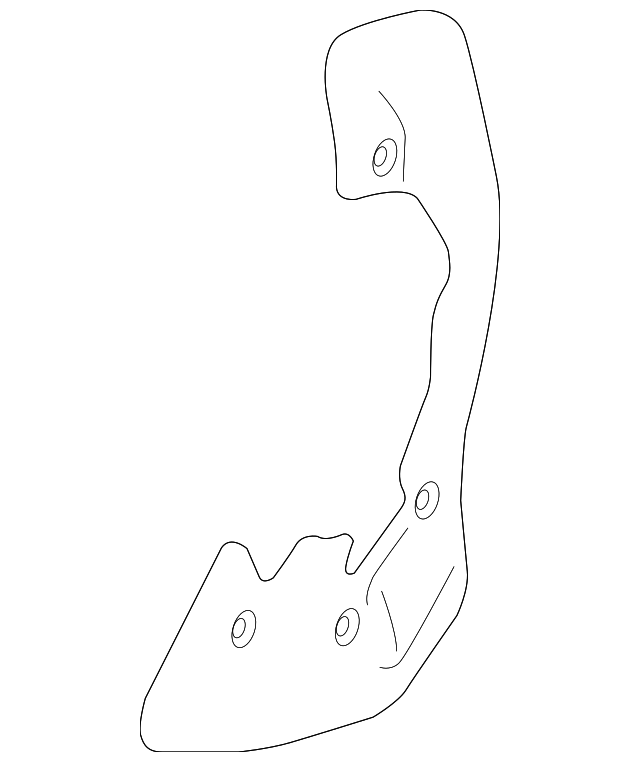 Brake Dust Shield Bolt 7P0-615-312-B - View 2