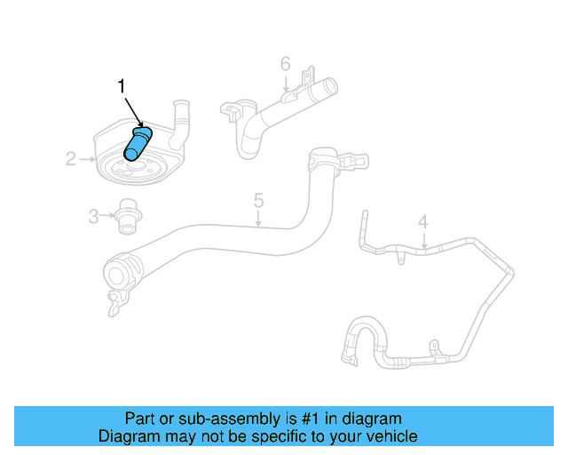 Oil Cooler 7B0-117-021-B - View 3