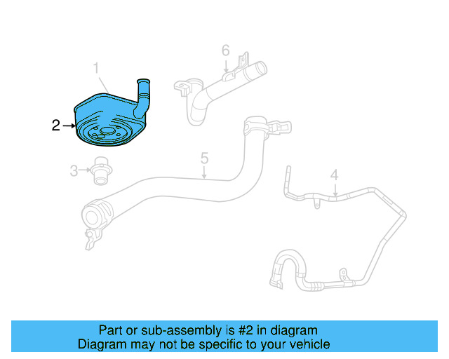 Oil Cooler Gasket 7B0-117-070