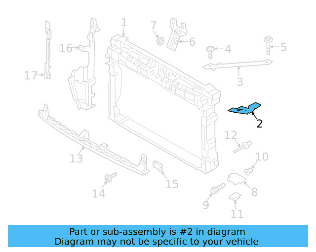 Headlamp Bracket 5GM-804-593-A - View 10