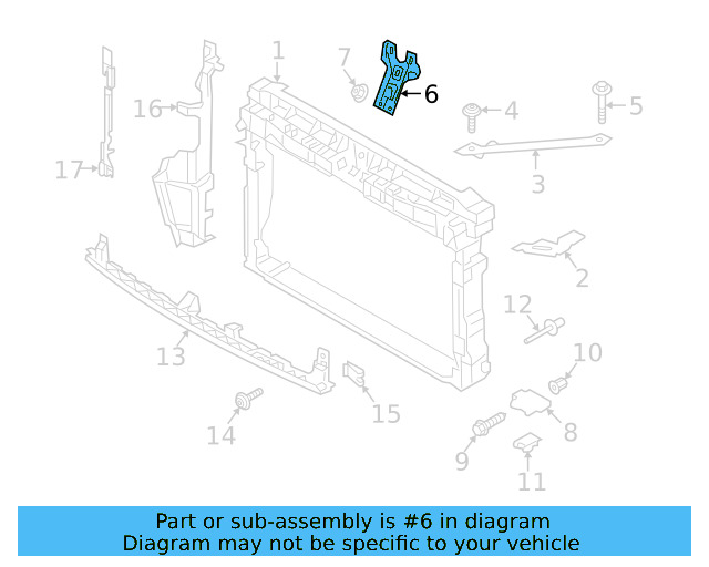 Center Support 5G0-805-567 - View 11