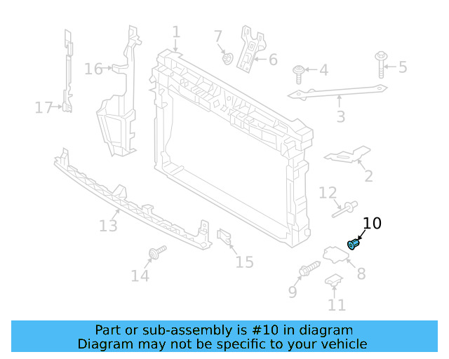 Repair Bracket Nut WHT-002-535 - View 11