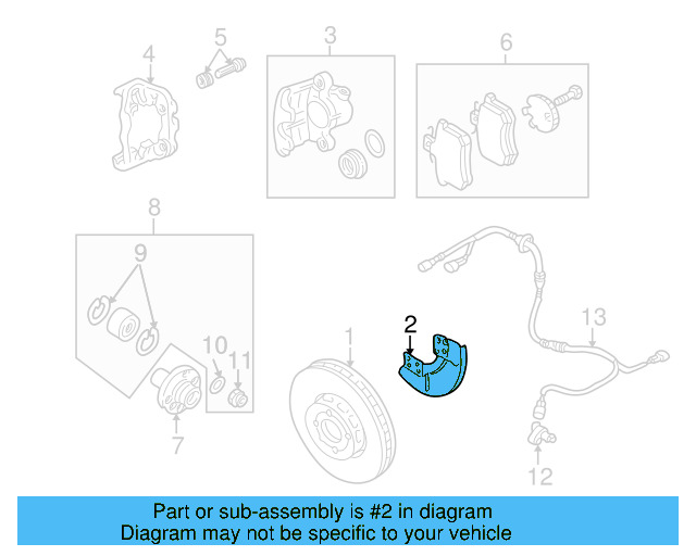 Splash Shield 1J0-615-311-A - View 31