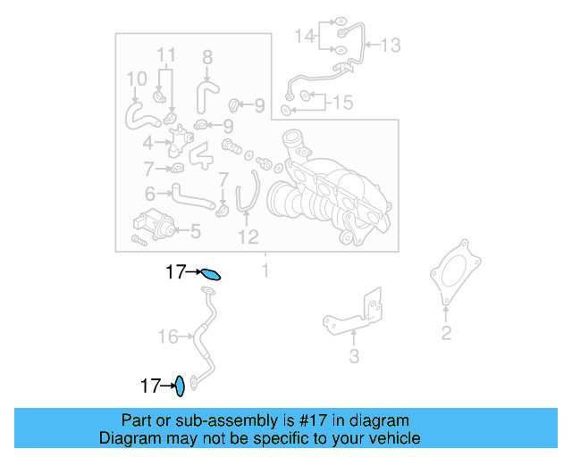 Oil Inlet Tube O N-013-851-4 - View 50