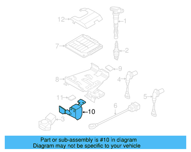 Mount Bracket 1K0-906-214-D - View 13