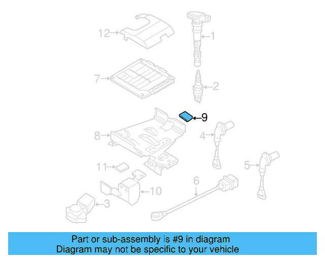 Mount Bracket Retainer 5N0-971-739 - View 42