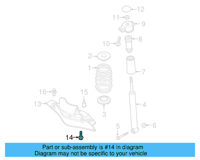 Stone Guard Bolt N-911-335-01 - View 13