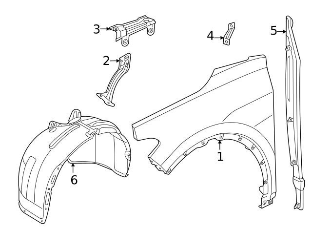 Rear Bracket 11A-821-429-A