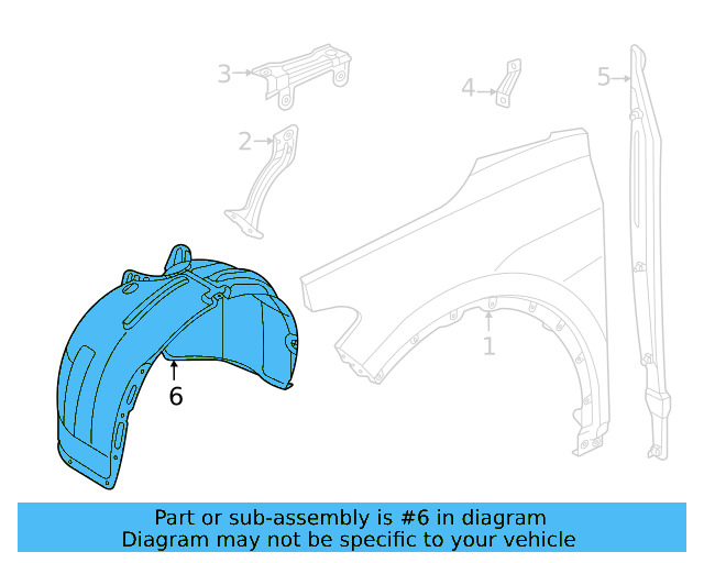 Fender Liner 11K-809-957-A