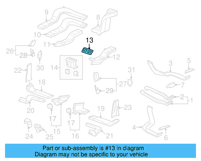 HVAC Duct Adapter 7L0-820-953 - View 3