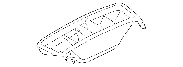Instrument Panel Air Duct 1KM-819-805 - View 50
