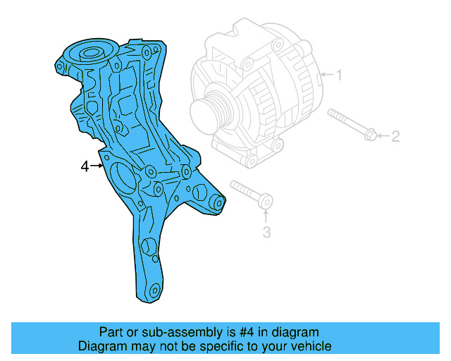 Mount Bracket 06K-903-143-D - View 11