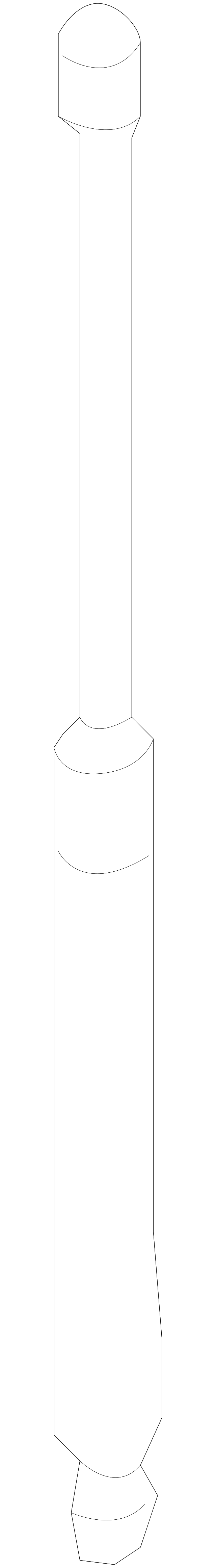 Support Cylinder 3C0-823-359-A - View 3