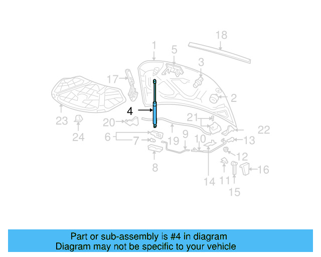 Support Cylinder 3C0-823-359-A - View 2