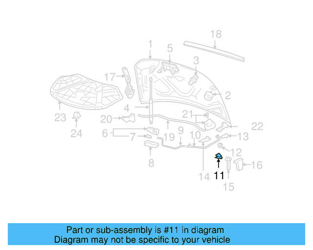 Release Cable Clip 1T0-823-567 - View 12