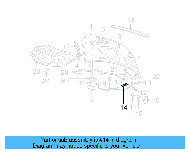 Holder 3C1-823-229-A - View 3