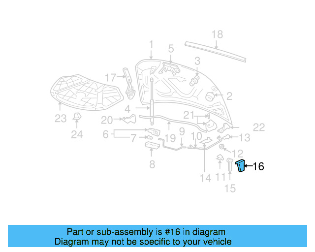 Bracket 1K1-823-633-B - View 39