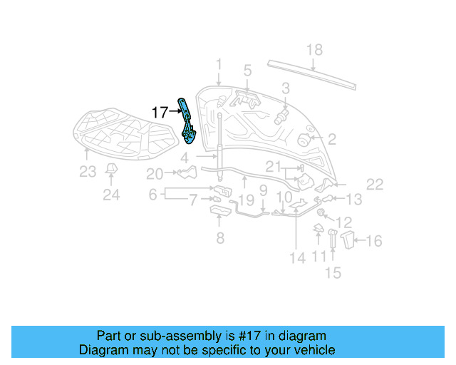 Hinge 3C0823301C - View 2