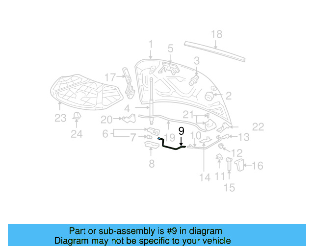 Release Cable 3C1-823-531 - View 7