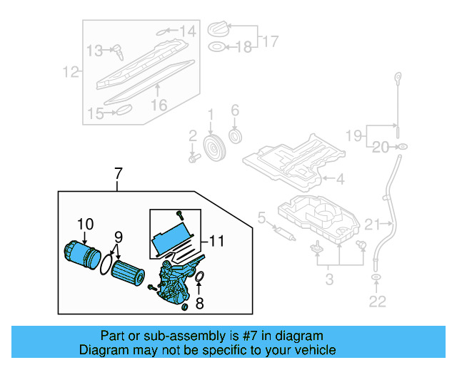 Oil Filter 07C-117-013-AQ - View 2