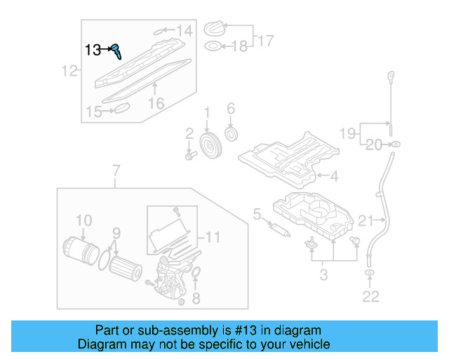 Valve Cover Screw WHT-002-370 - View 5