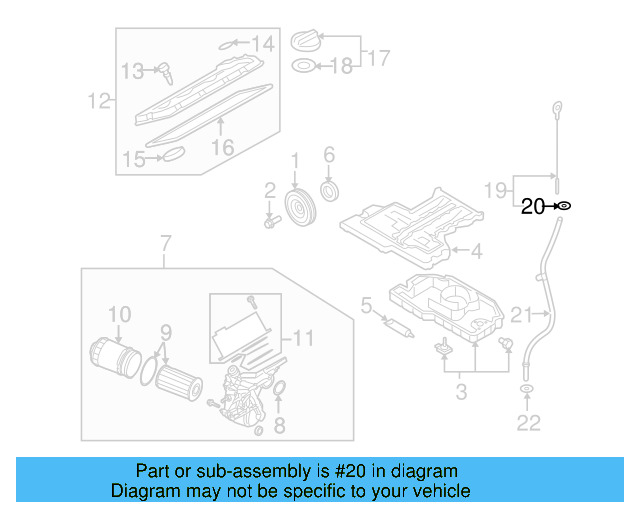 Dipstick O 030-115-444 - View 2