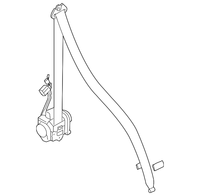 Shoulder Belt 3D1-858-663-C-MEE - View 2