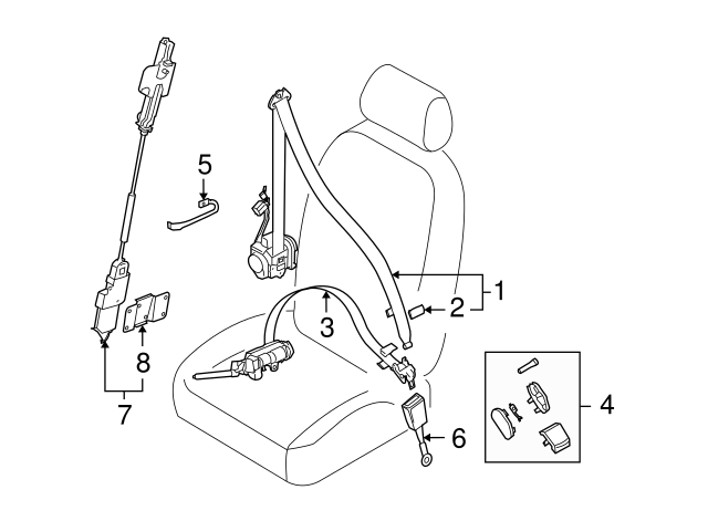 Mount Plate 3D0-858-148-D - View 3
