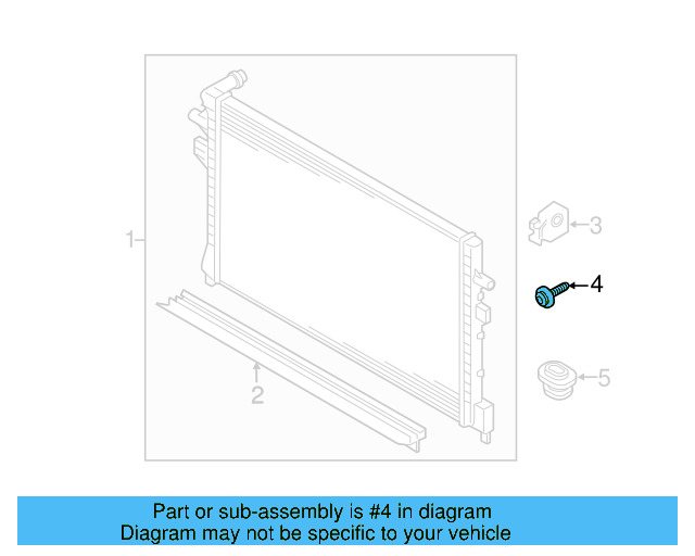 Mount Bracket Bolt N-909-722-01 - View 30