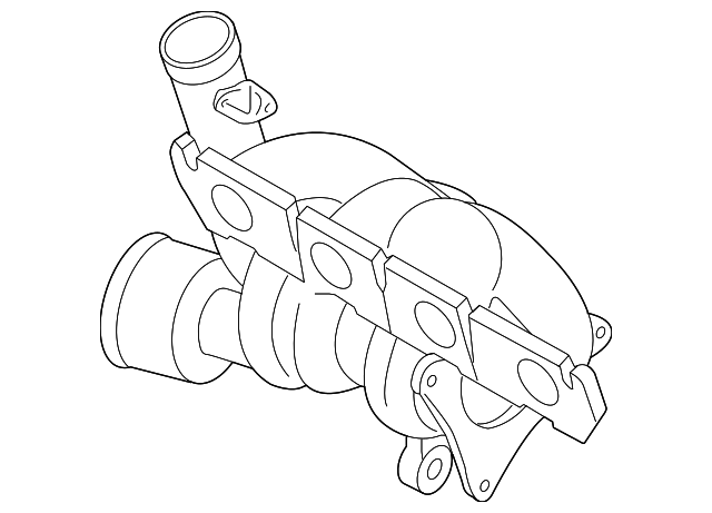 Exhaust Manifold 06F-145-701-H - View 4