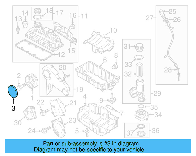 Vibration Damper Cover 038-105-278-A - View 21