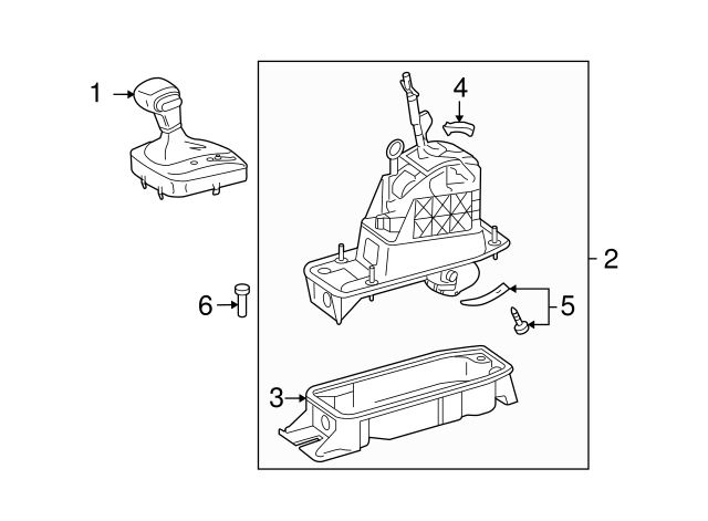 Front Console Front Bracket 1K0-863-525-A - View 25