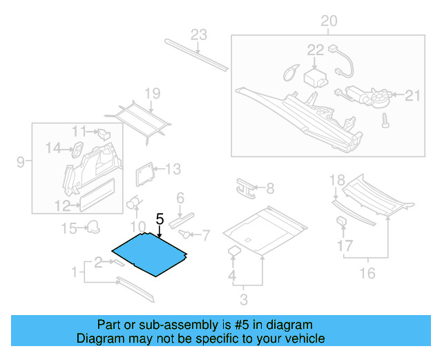 Tie Down Hook 1J0-804-299 - View 72