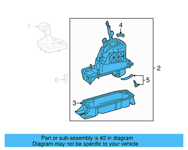 Front Console Front Bracket 1K0-863-525-A - View 21