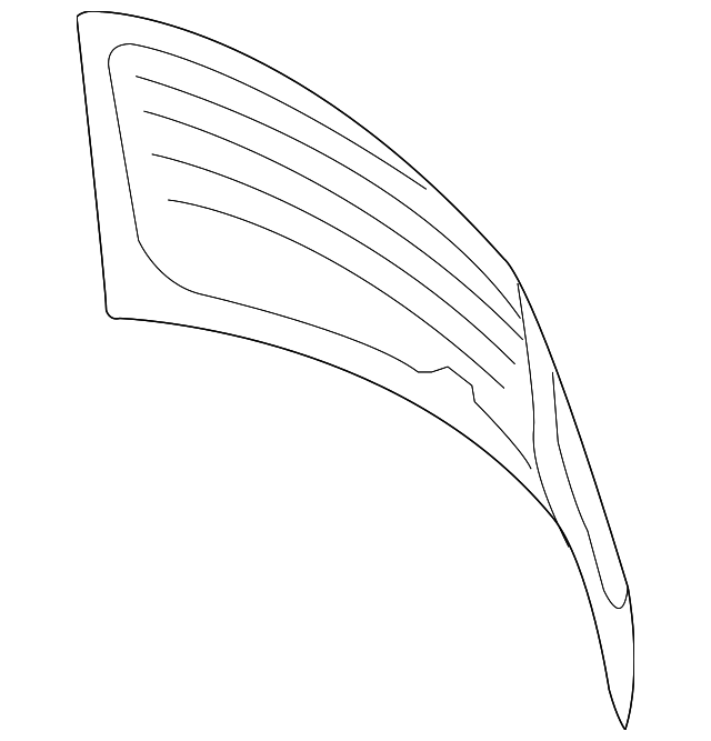 Lift Gate Glass 5K6-845-051-AG-NVB - View 2