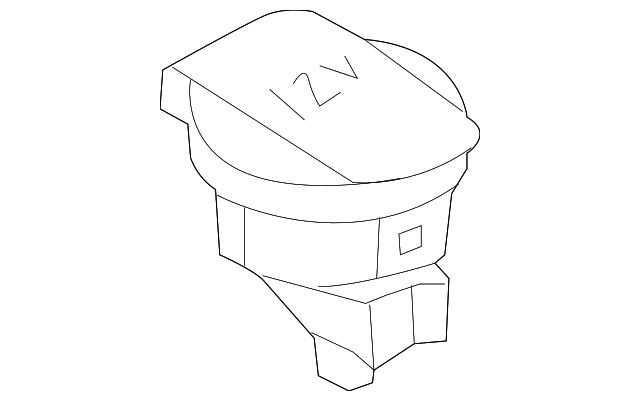 Lighter Assembly Housing 1J0-919-341-G - View 20