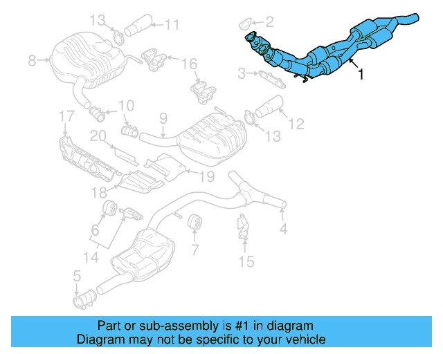 Catalytic Converter 3AA-254-500-GX - View 5