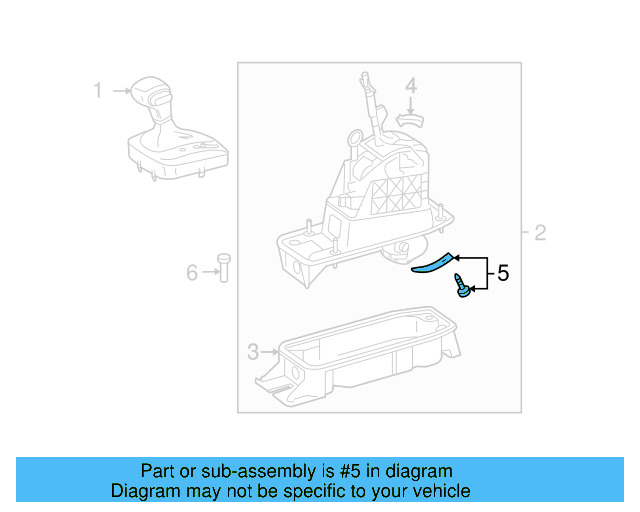 Front Console Front Bracket 1K0-863-525-A - View 24