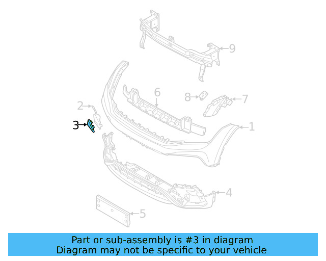Tow Eye Cap 5NN-807-241-B-9B9
