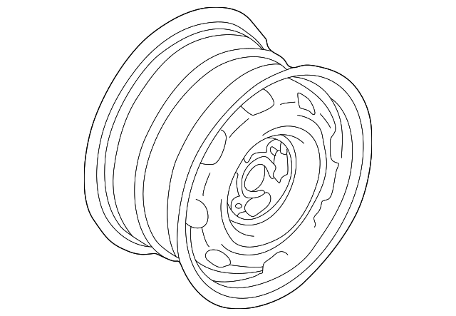 Wheel, Alloy 6X0-601-025-D-Z31 - View 5