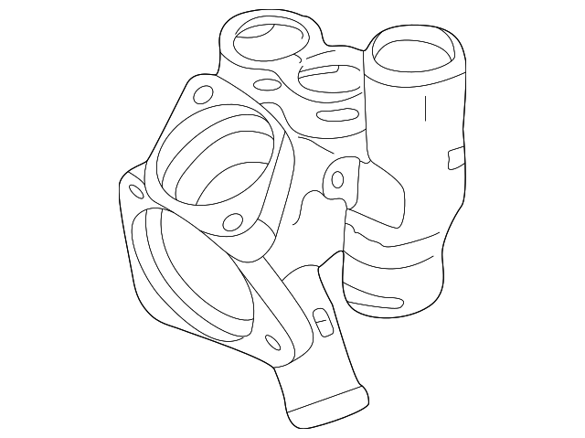 Thermostat Housing 022-121-117-C - View 20
