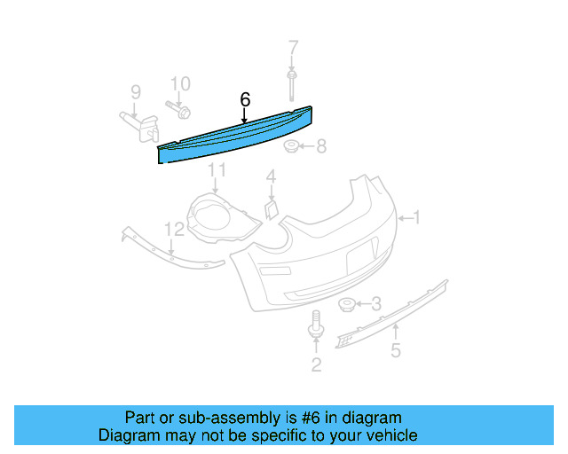 Impact Bar 1C0-807-305-N - View 9