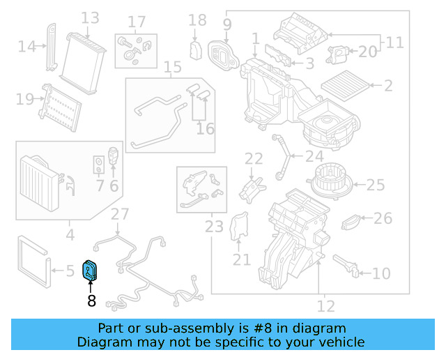 Expansion Valve Gasket 5Q0-820-061-A - View 6