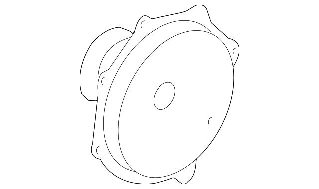 Front Dr Speaker 3D0-035-454-H - View 5